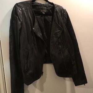 Trouvè Leather Jacket - M